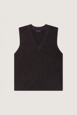 PULL VIDA MARRON/ARGENT — photo 5