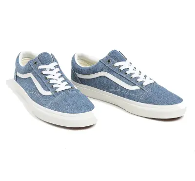 VANS OLD SKOOL Bleu jean's — photo 3