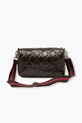 Sac matelassé verni Femme
