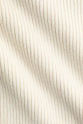 T-shirt en laine mélangée - Crème — photo 4