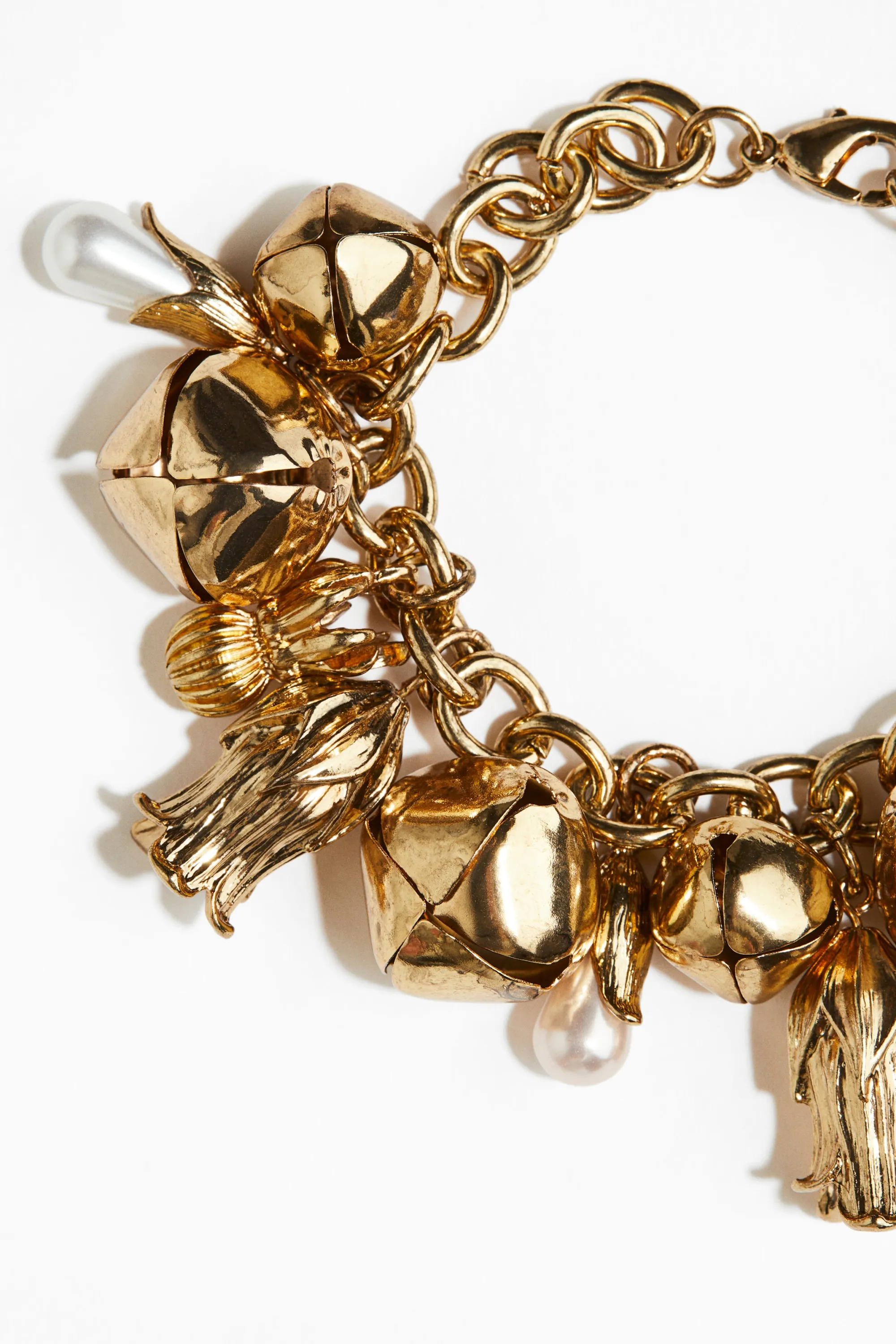 Bracelet avec charms - Doré