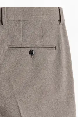 Pantalon chic Slim Fit - Taupe — photo 4