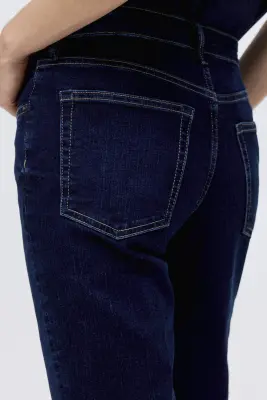 Bootcut Regular Jeans - Bleu denim foncé — photo 1