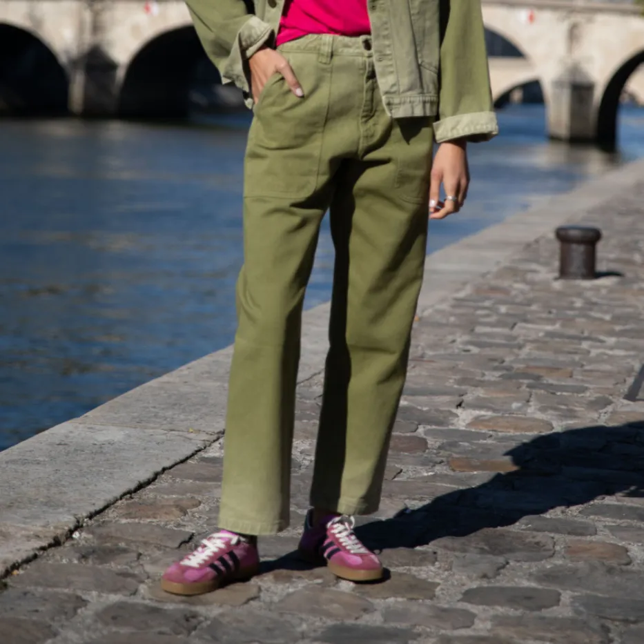 Pantalon Brea Army Light - Love and Let Dye