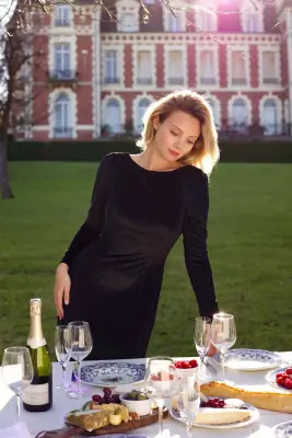 Justine Long-Sleeve Dress — photo 5