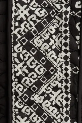 Veste matelassée en coton - Noir/motif — photo 3