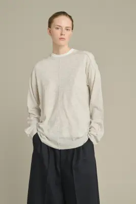 PULL KHLOE GRIS CLAIR — photo 3
