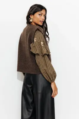 Cardigan sans manches Femme — photo 5