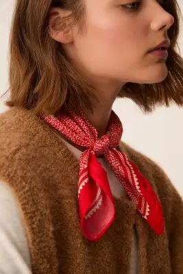 Foulard Nybiche Coeur Rouge — photo 3