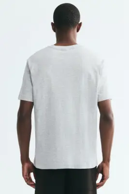 T-shirt Regular Fit - Gris chiné — photo 2