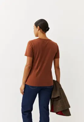 Le t-shirt classique - Terracotta — photo 3