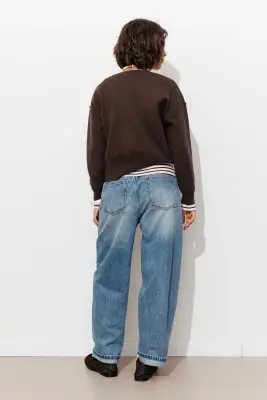 LEO jean barrel taille haute — photo 4
