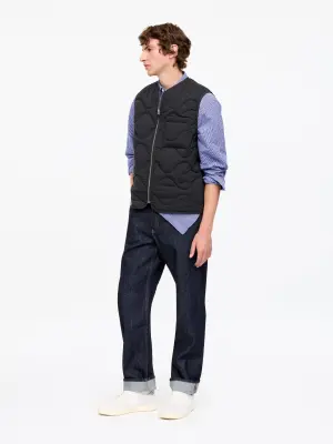 Veste matelassée sans manches - Noir — photo 3
