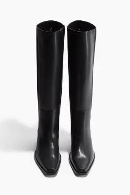 Bottes de hauteur genou - Noir — photo 2