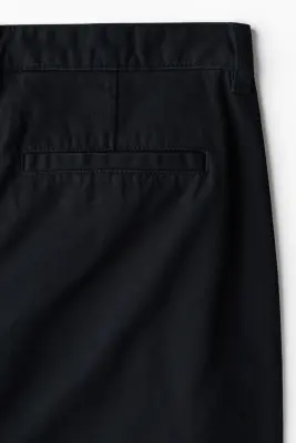 Chino Relaxed Fit en coton - Noir — photo 5