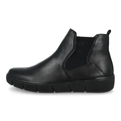 Bottines Remonte D1T71-01 Noires - Lacets Grande Pointure Femme — photo 2