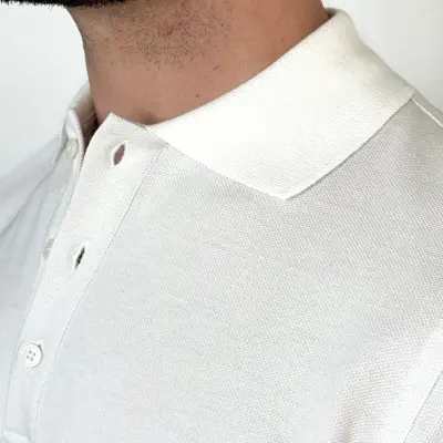 Polo portofino blanc — photo 4