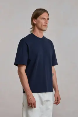 T-shirt 'Chuuunky Tee' - Bleu Marine — photo 4