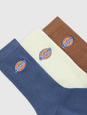 Chaussettes dickies valley grove – indigo/beige/brown — photo 2