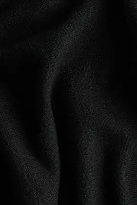 Top cape en maille - Noir — photo 3