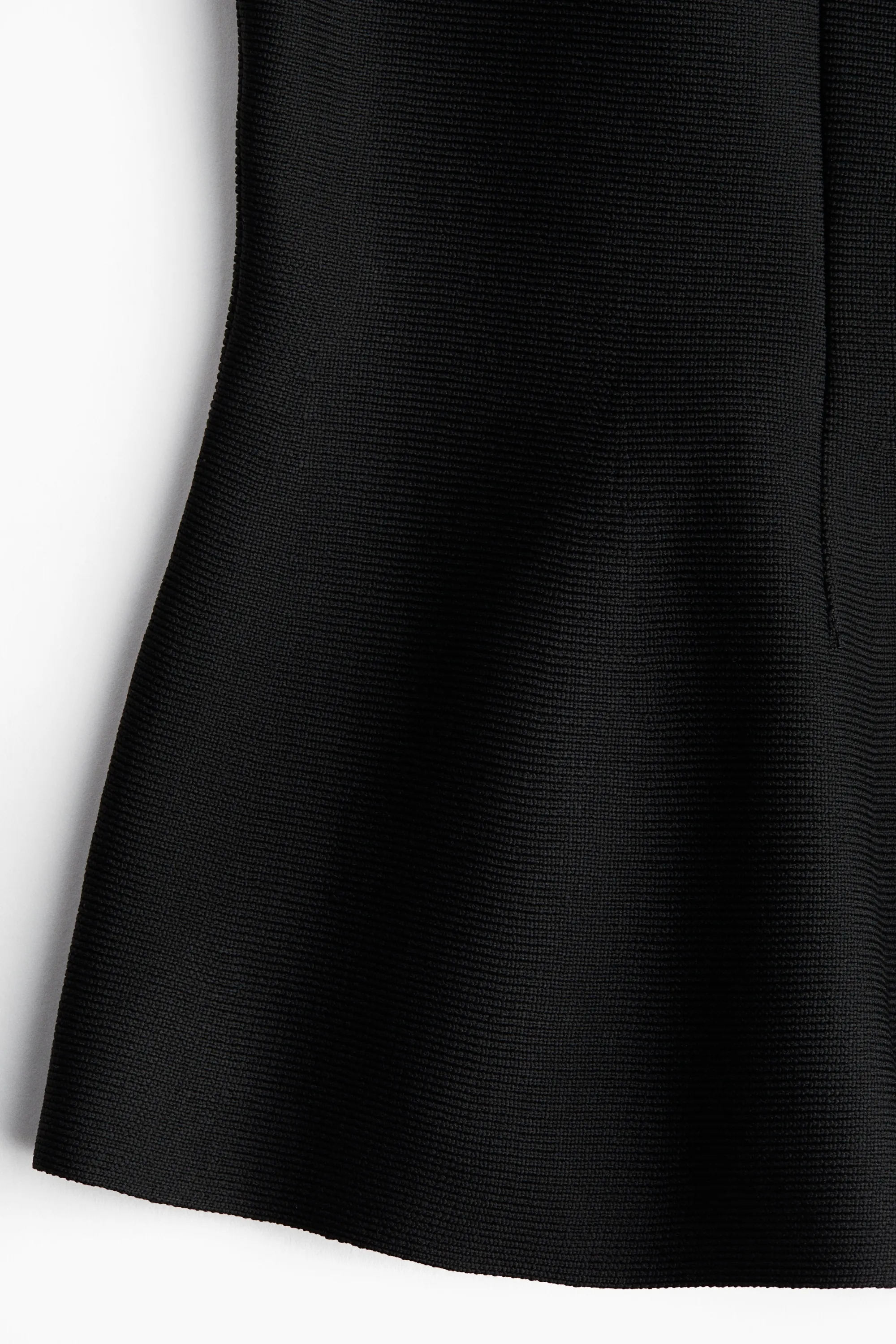 Top péplum - Noir