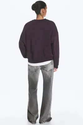 Sweat standard - Lilas foncé — photo 2
