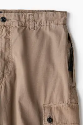 Pantalon cargo Regular Fit - Beige — photo 2