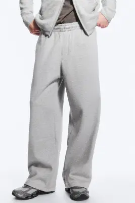 Pantalon de jogging ample - Gris clair — photo 1