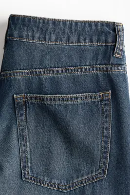 Wide Regular Waist Jeans - Bleu denim — photo 5