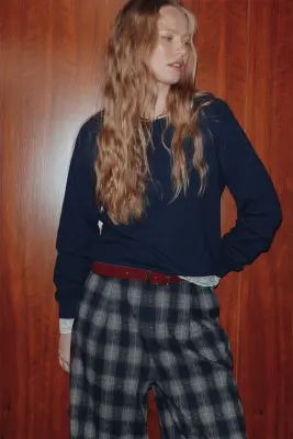 Pull fin en laine mélangée — photo 2