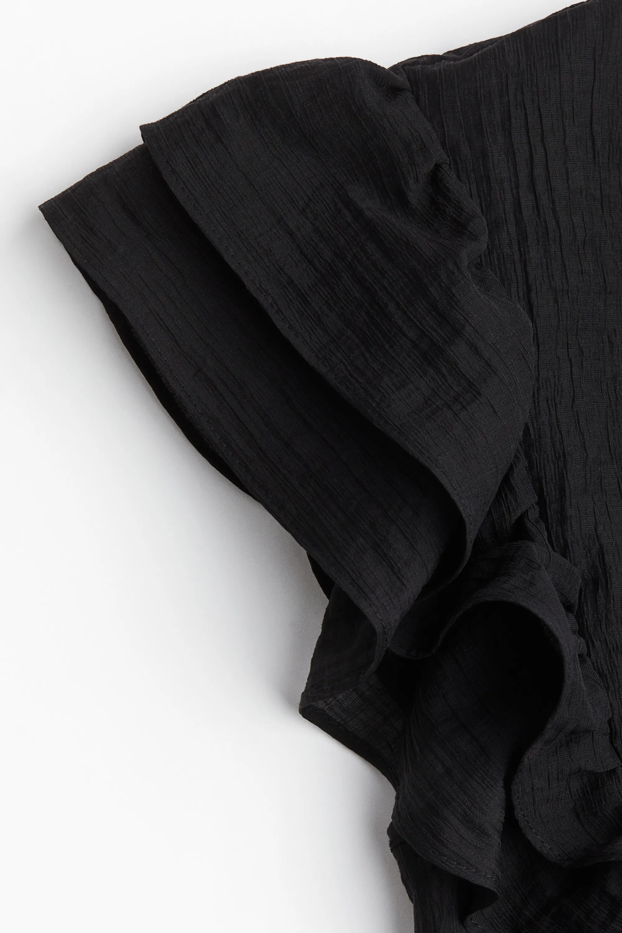 Robe volantée - Noir