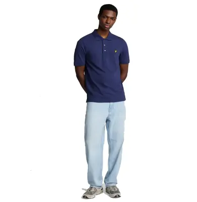 LYLE & SCOTT POLO Bleu Indigo — photo 2