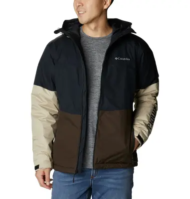 COLUMBIA POINT PARKA Noir/Marron — photo 3
