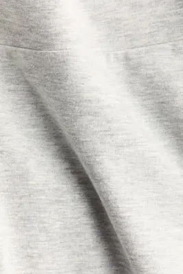 Pantalon évasé en jersey - Gris clair chiné — photo 4