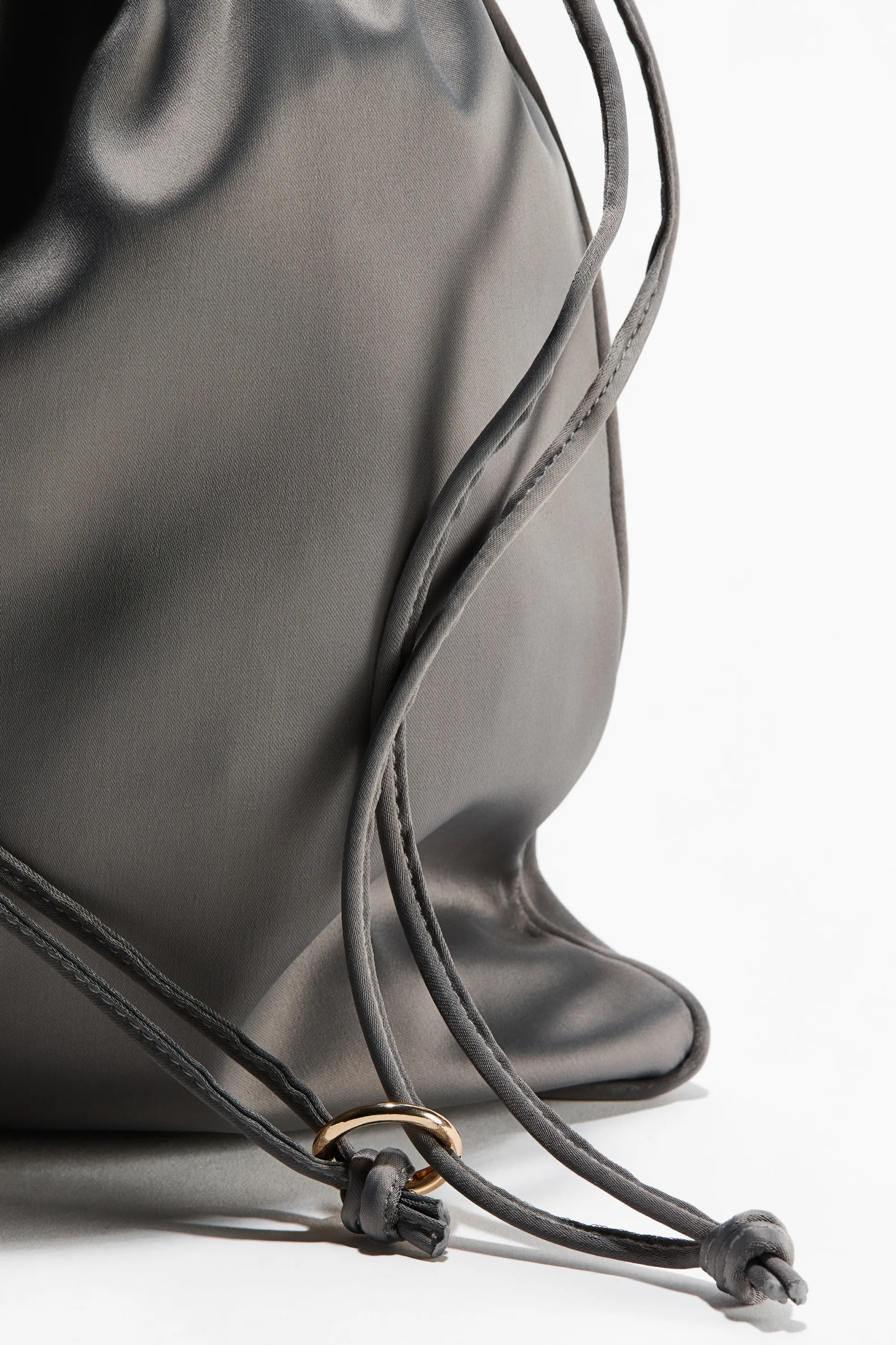 Petit sac seau - Gris foncé