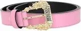 Ceinture couture cuir verte