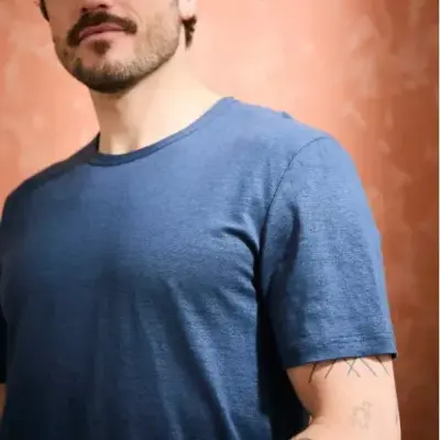 T-shirt Alin bleu marine — photo 3