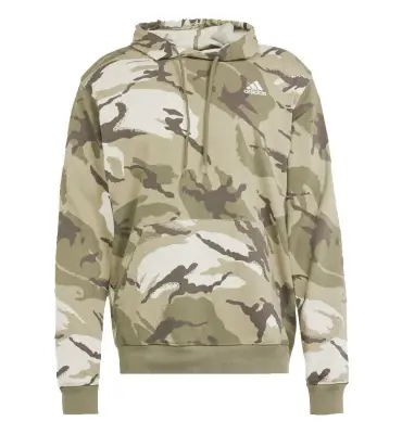 ADIDAS SWEAT CAPUCHE  CAMO Kaki — photo 3
