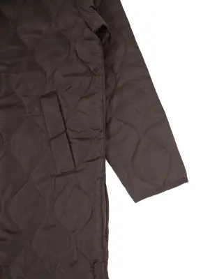 Military Crewneck Down Coat Black — photo 3