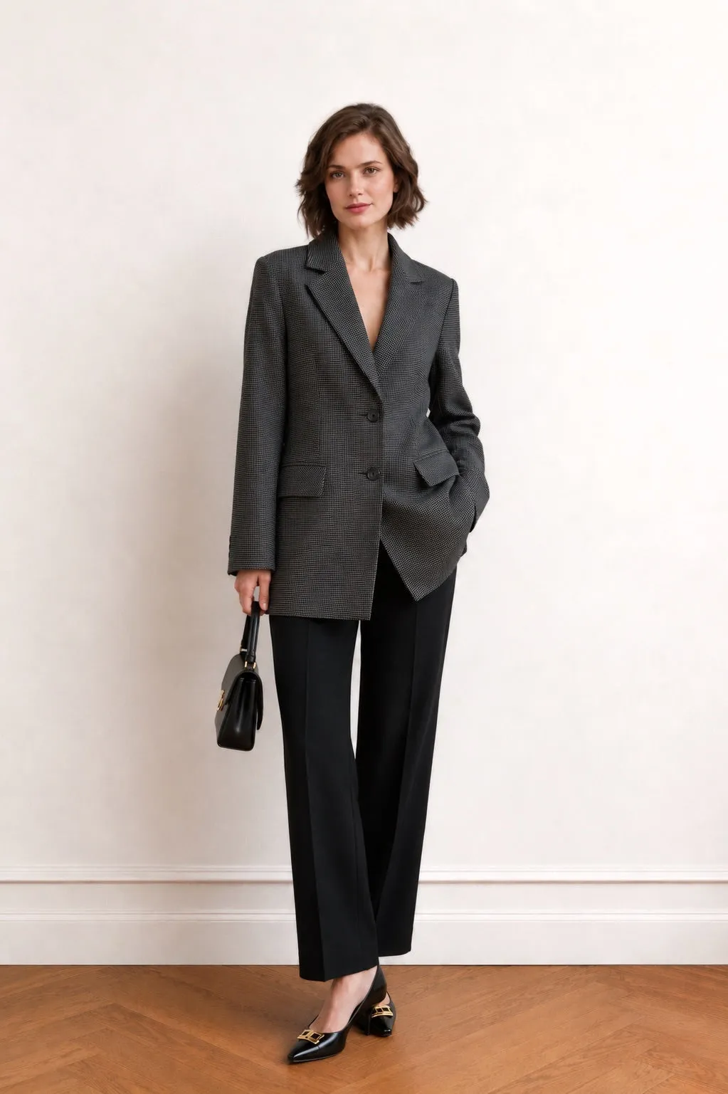 Meredith Single-Breasted Blazer
