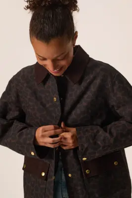 Manteau Yolanda Leopard — photo 2
