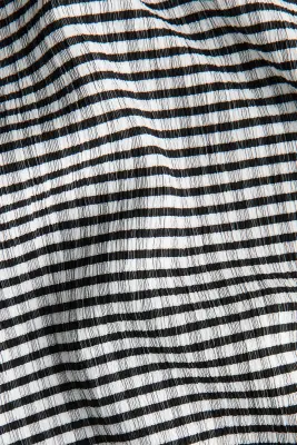 MAMA Pantalon texturé avec cordon de serrage - Noir/carreaux — photo 4
