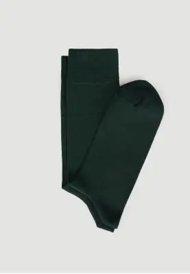 Les chaussettes en coton - Vert sapin — photo 3