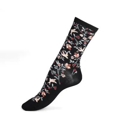 Chaussettes aubussonaises noir — photo 2