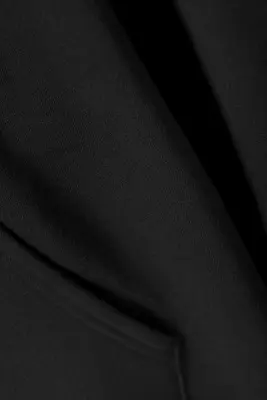 Sweat à capuche oversize d’épaisseur moyenne - Noir — photo 4