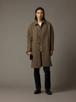 Manteau Elio Dark Khaki — photo 1