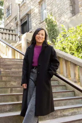 Manteau Françoise - noir — photo 5