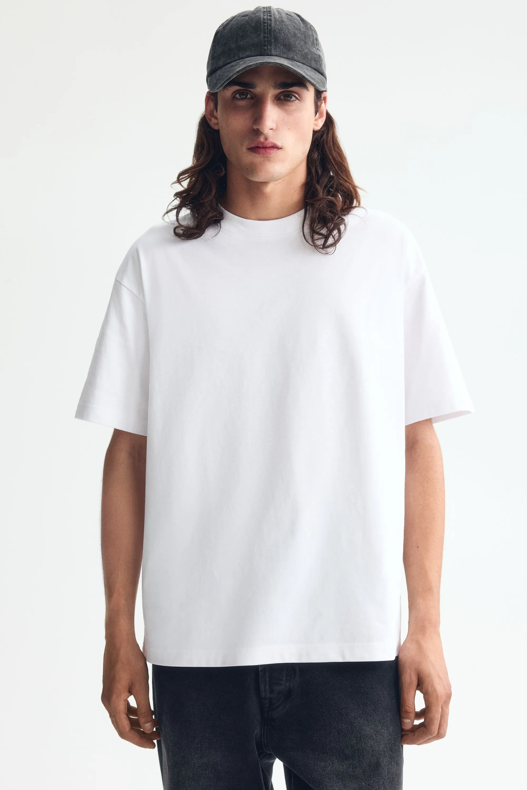 T-shirt COOLMAX® Relaxed Fit - Blanc