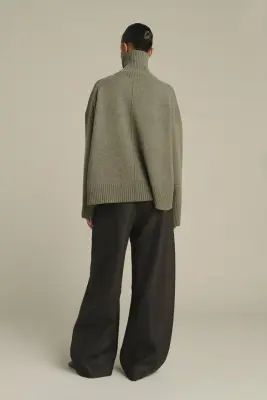PULL WILLIAM GRIS CHINÉ — photo 4