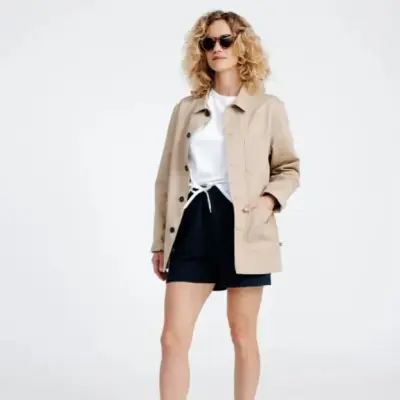 Veste de travail beige Valéry — photo 4